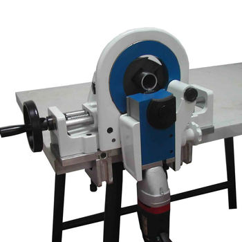 portable planetary type iron steel tube pipe orbital cutting machine band saw light weight easy operate thin-walled tube