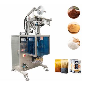 Small automatic vertical screw roll film powder packing machine(Inclined Push Type )